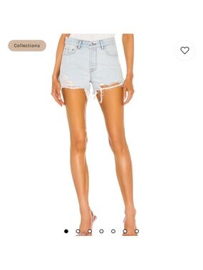 GRLFRND helena highrise shorts, size 27